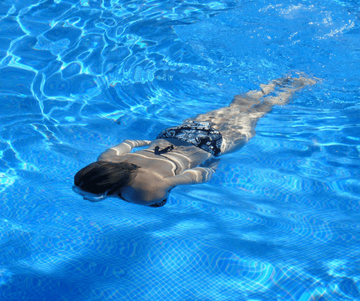 swimming